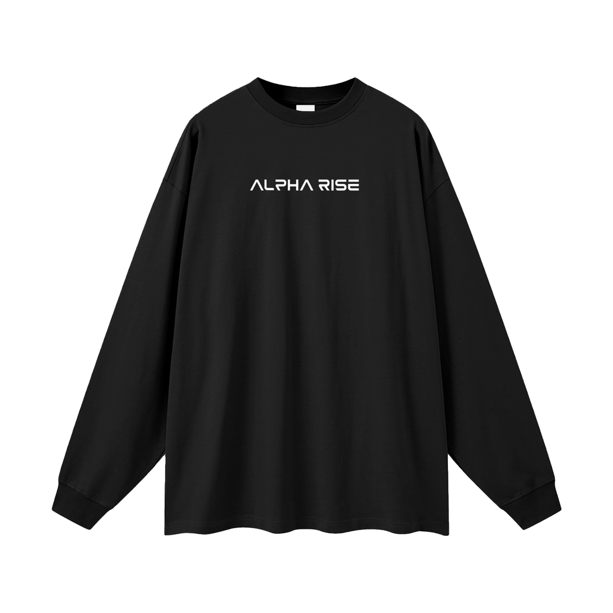 Unisex Long Sleeve Cotton T-Shirt - Alpha Rise Core Collection