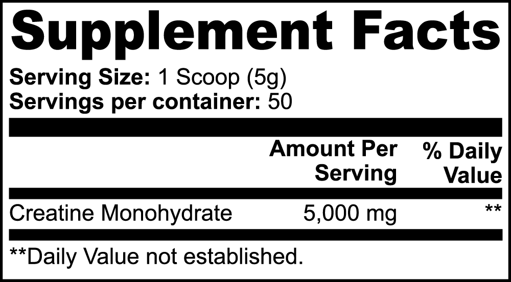 Alpha Rise Creatine Monohydrate