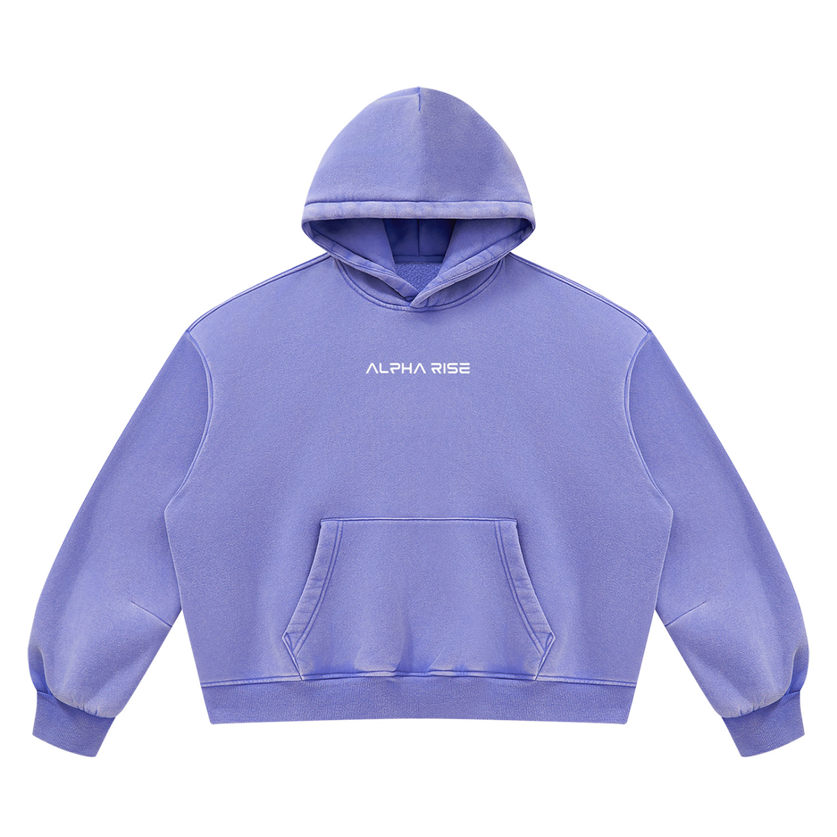Alpha Rise Unisex Oversized Fleece Hoodie – Cloud Comfort