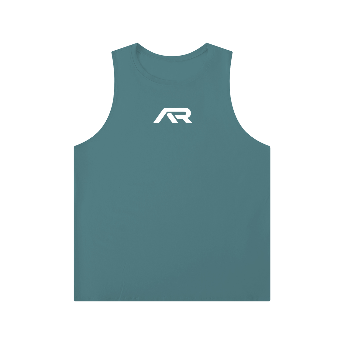 Men's Solid Color Crewneck Tank Top
