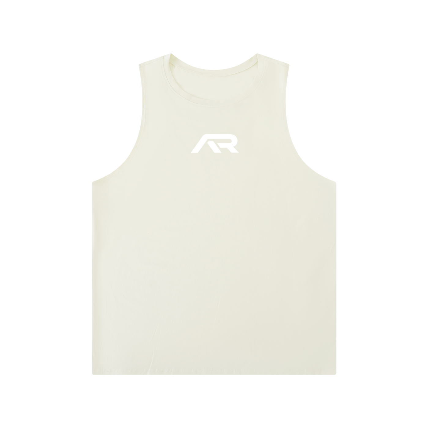 Men's Solid Color Crewneck Tank Top