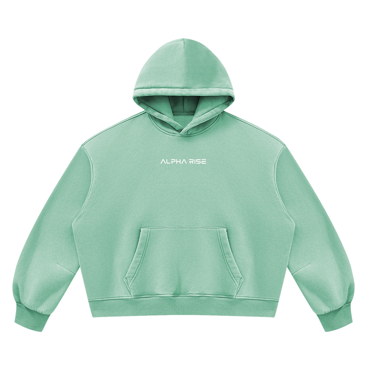 Alpha Rise Unisex Oversized Fleece Hoodie – Cloud Comfort