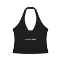 Women’s Ruched Halter Yoga Tank Top - Alpha Rise Core Collection