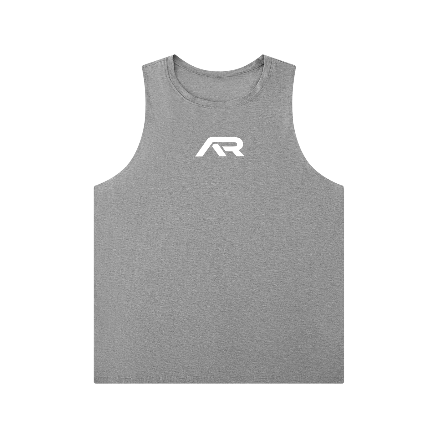 Men's Solid Color Crewneck Tank Top