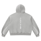 Alpha Rise Unisex Oversized Fleece Hoodie – Cloud Comfort