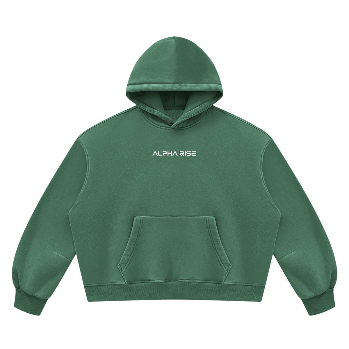 Alpha Rise Unisex Oversized Fleece Hoodie – Cloud Comfort