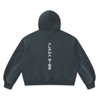 Alpha Rise Unisex Oversized Fleece Hoodie – Cloud Comfort