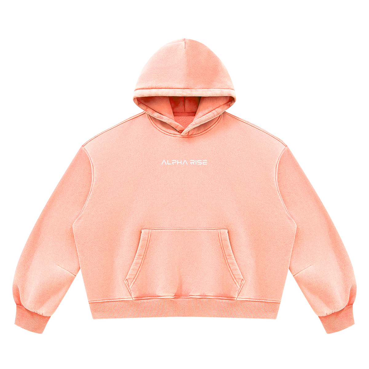 Alpha Rise Unisex Oversized Fleece Hoodie – Cloud Comfort