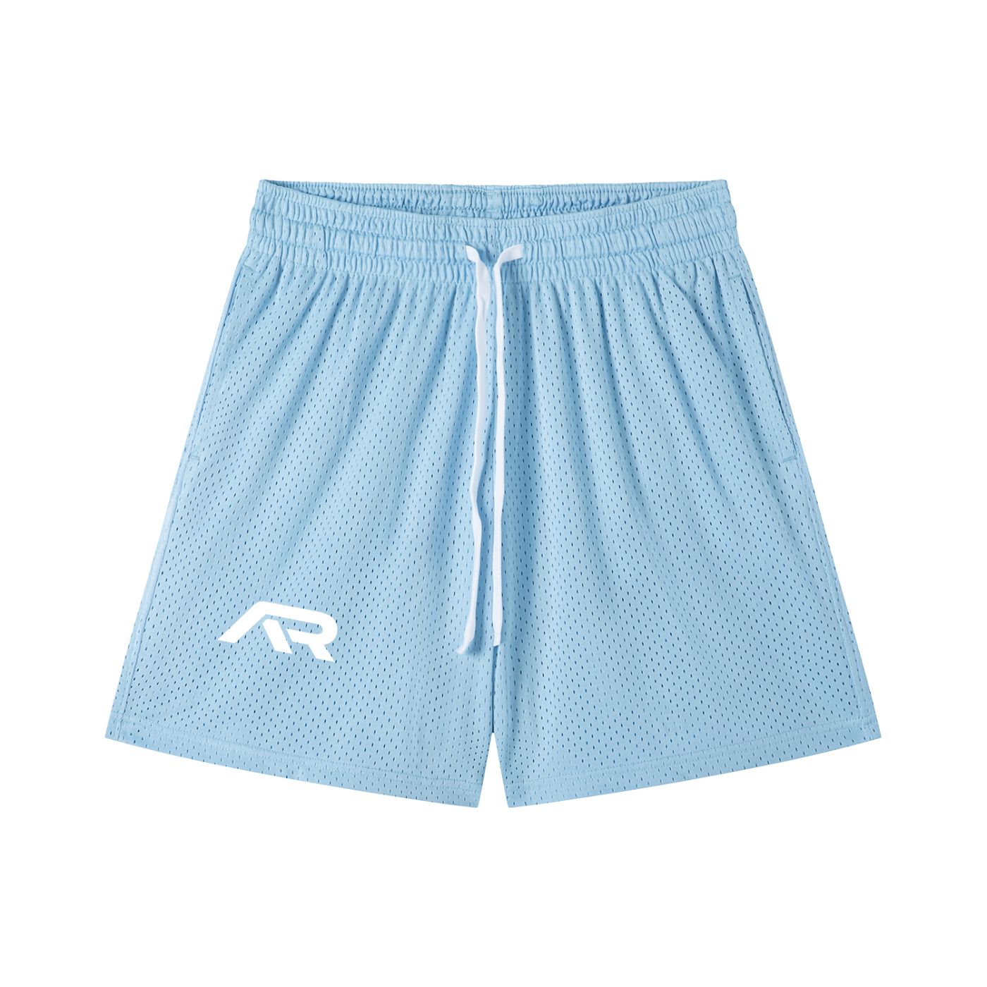 Mesh Drawstring Shorts