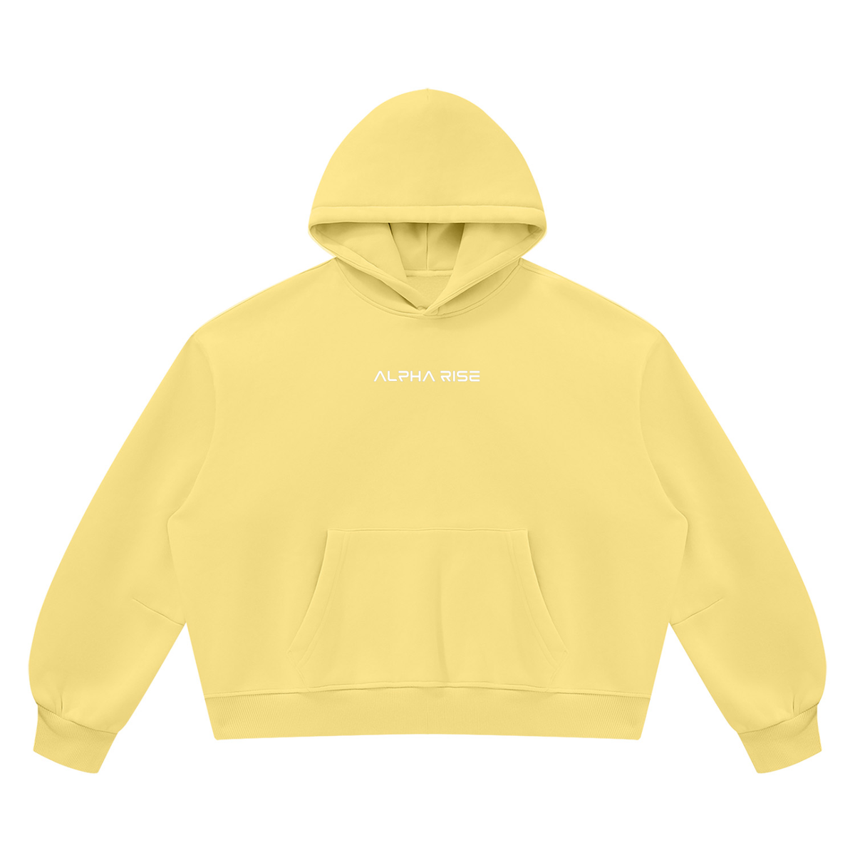 Alpha Rise Unisex Oversized Fleece Hoodie – Cloud Comfort