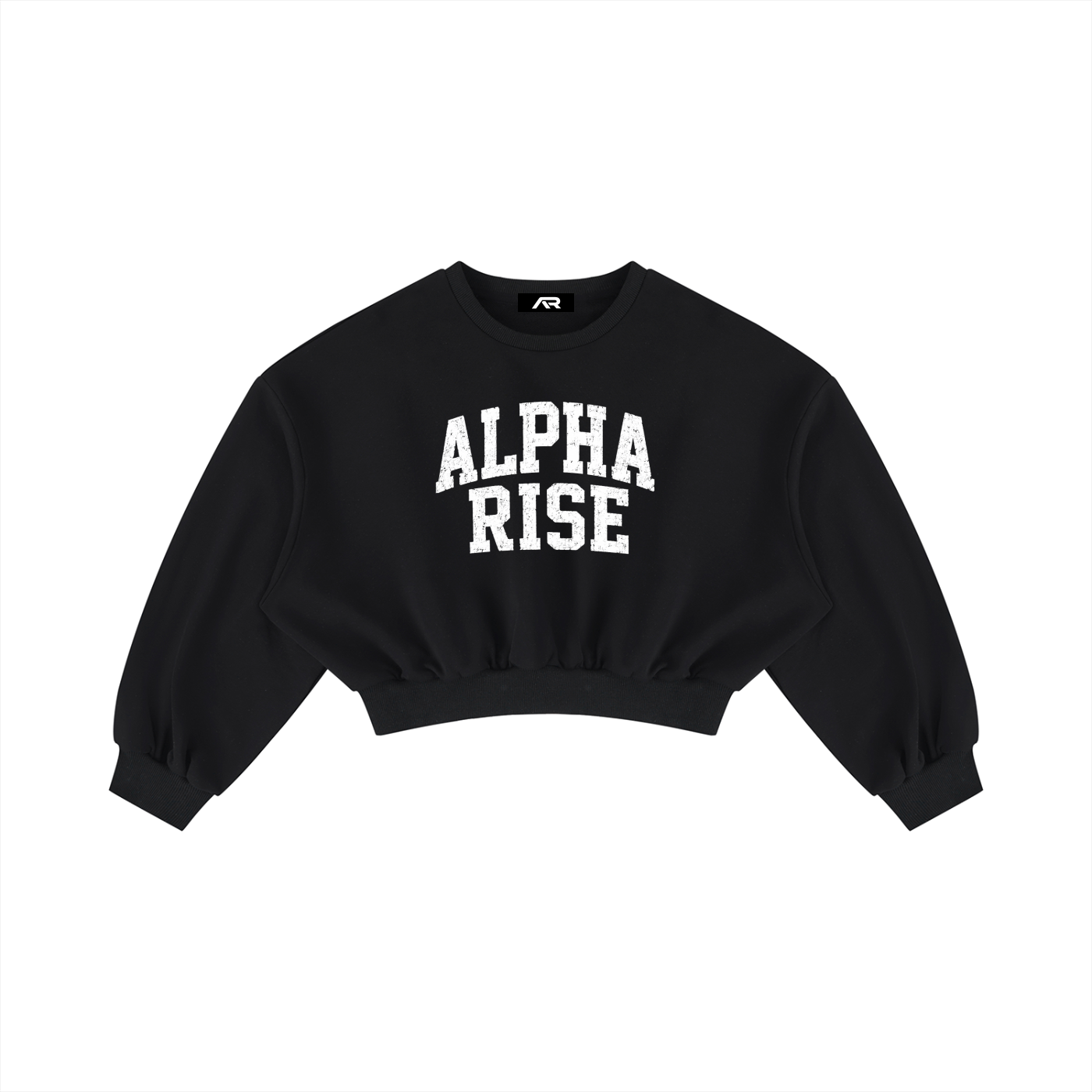 Women's Boxy Cropped Crewneck Sweatshirt