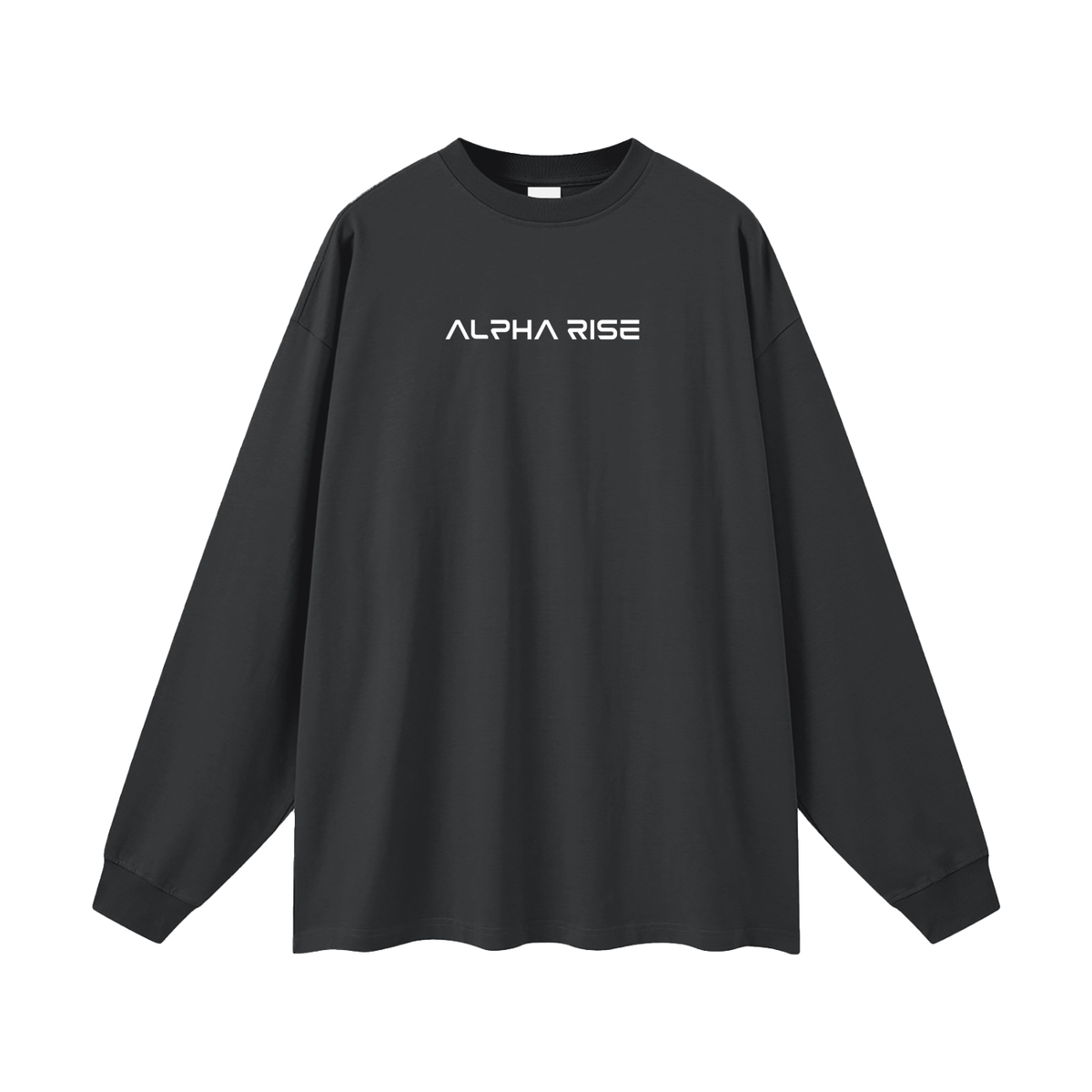 Unisex Long Sleeve Cotton T-Shirt - Alpha Rise Core Collection