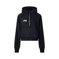 Cropped Half-Zip Hoodie
