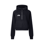 Cropped Half-Zip Hoodie