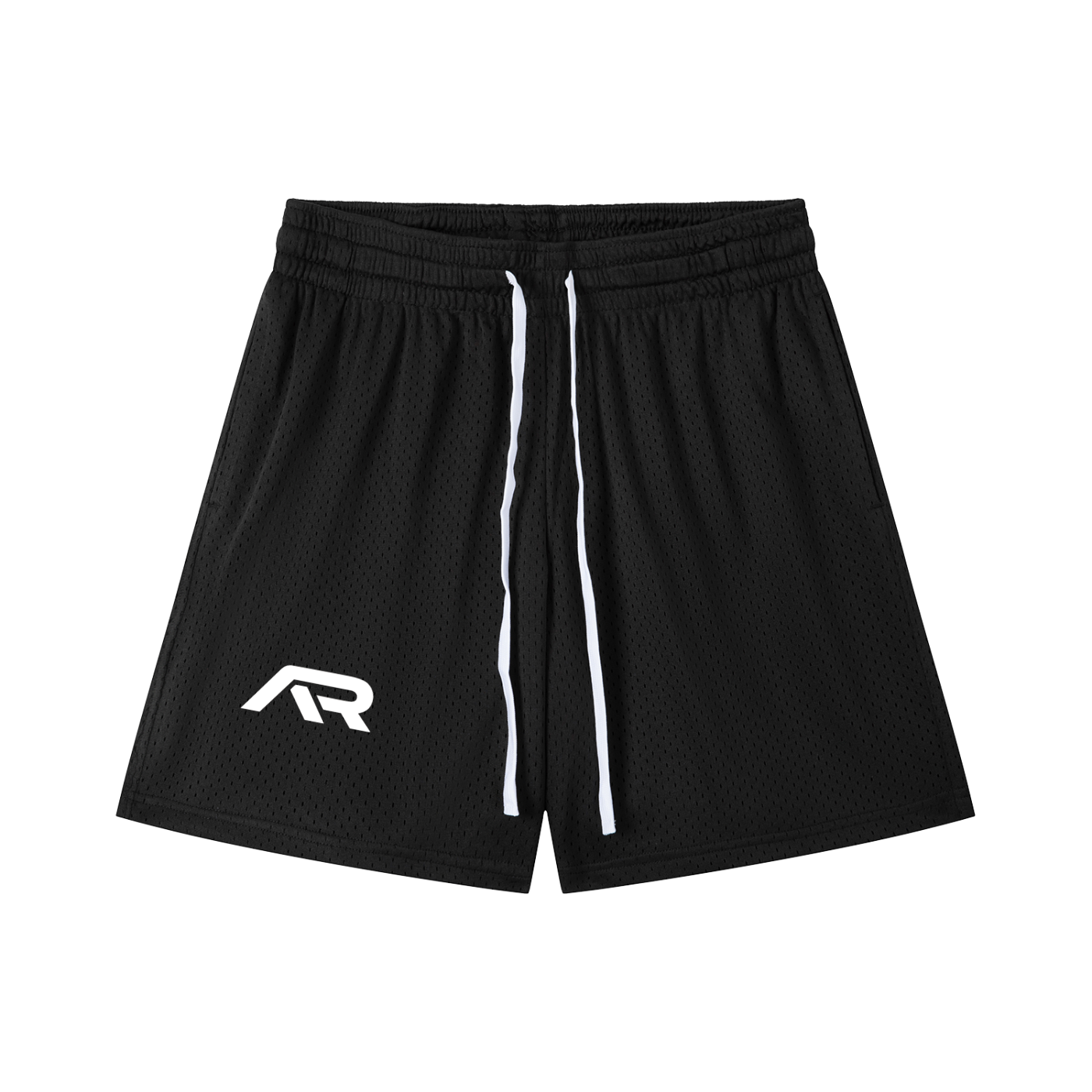 Mesh Drawstring Shorts