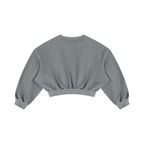 Women's Boxy Cropped Crewneck Sweatshirt
